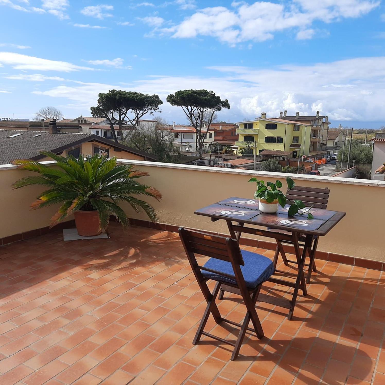 La Terrazza Sul Faro Apartment Fiumicino Exterior foto