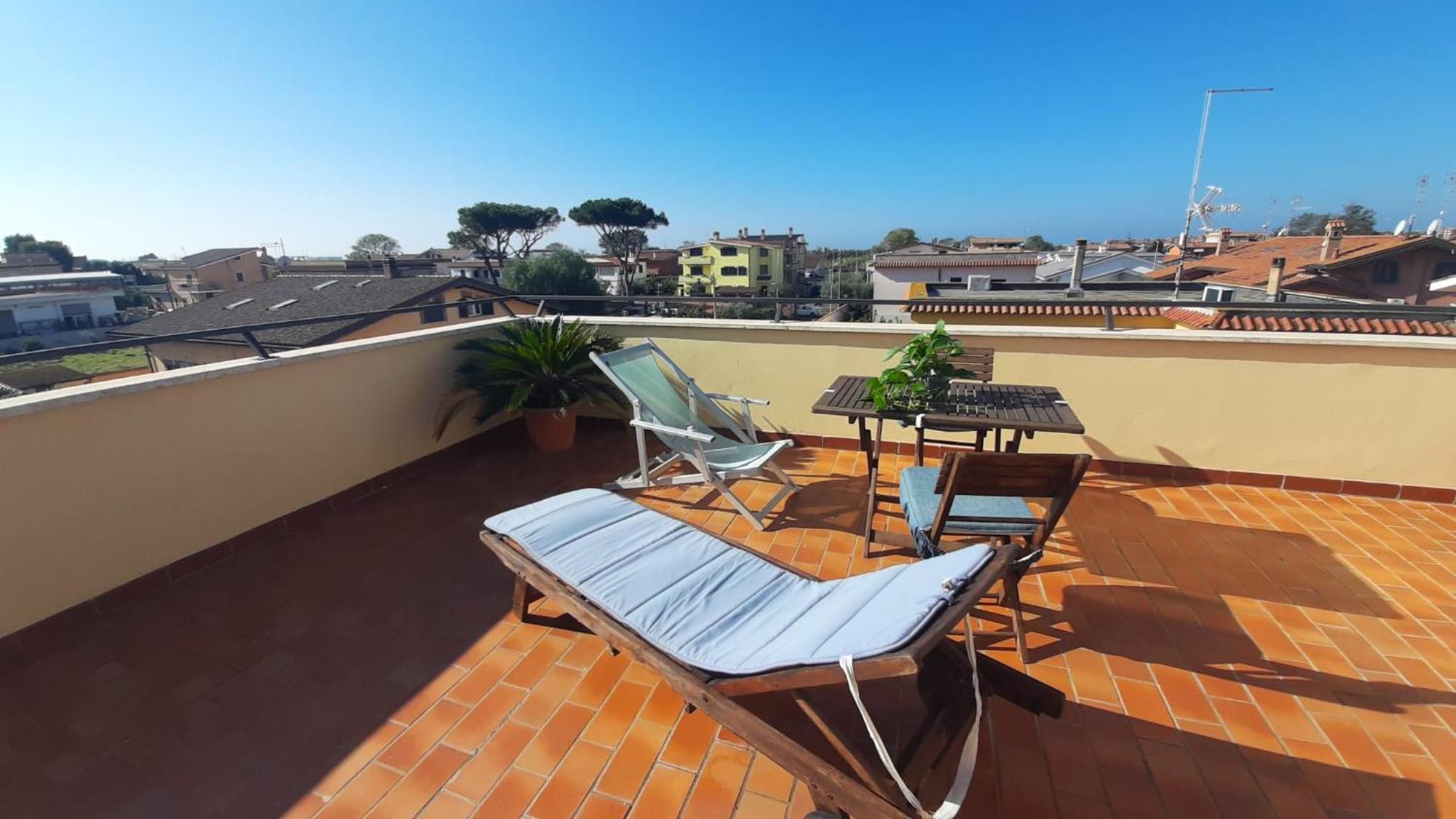 La Terrazza Sul Faro Apartment Fiumicino Exterior foto