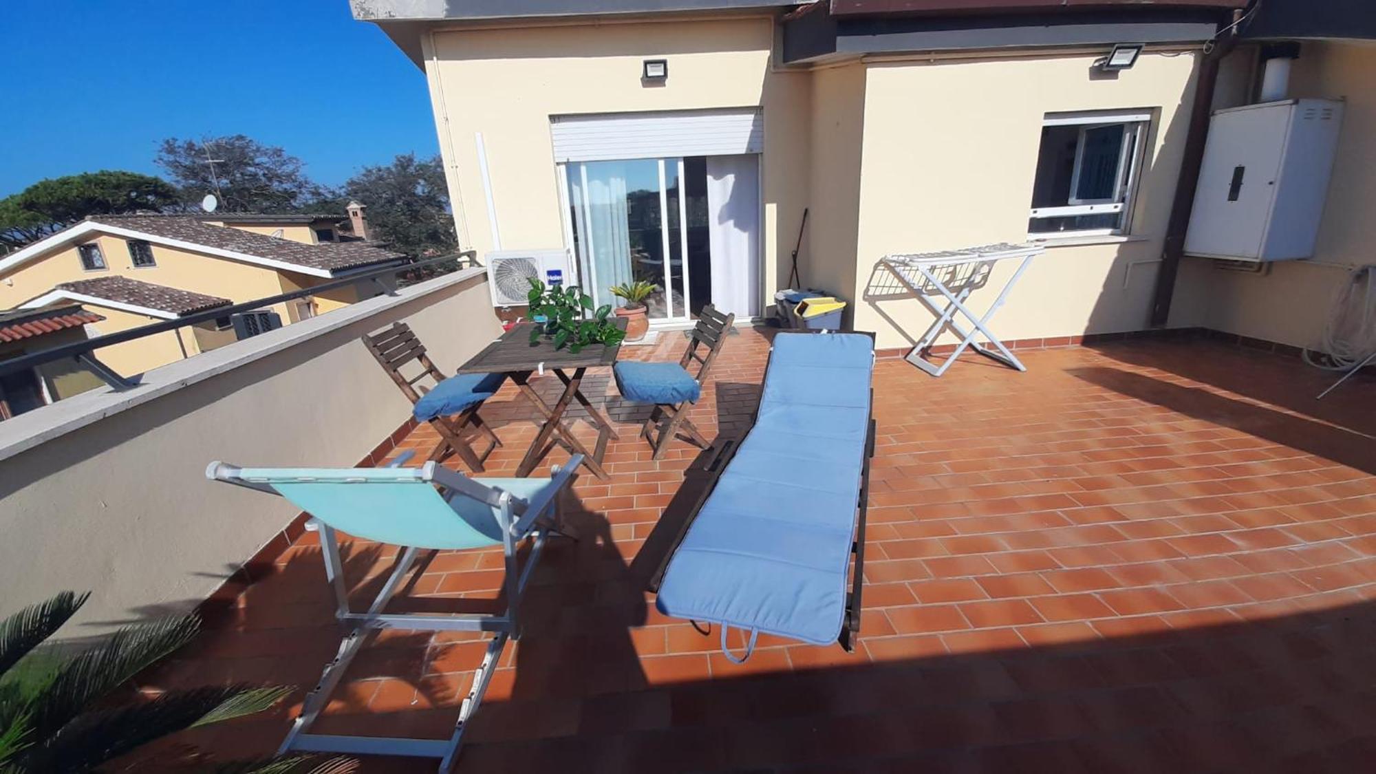 La Terrazza Sul Faro Apartment Fiumicino Exterior foto