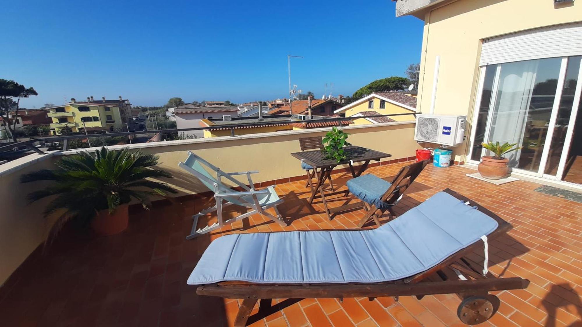 La Terrazza Sul Faro Apartment Fiumicino Exterior foto